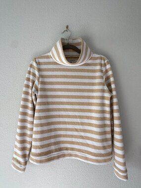 Dudley Stephens Park Slope Striped Fleece Pullover M